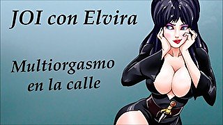 JOI con Elvira, Mistress of the Dark. EN ESPAÑOL.