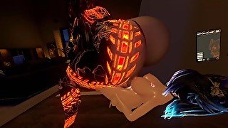 Mistress's big ass makes me cum