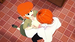 Dexter's Mom BJ  Dexter's laboratory