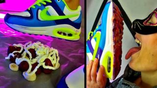 CRUSH FETISH FOOD IN NIKE AIR MAX