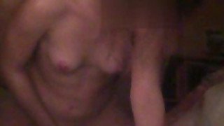 Skinny slut is fucked hard from behind in front of a hidden cam