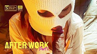 After work cute Asian Teen Deepthroat and Cum in Mouth. - POV HD ASMR Part 1