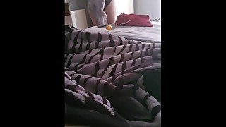 Step mom in mini dress Fuck with step son until both Cum