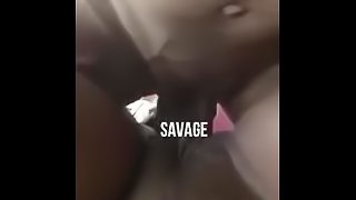 Zaddy long stroking my wet tight pussy with his big black dick