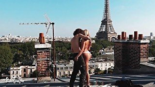 LeoLulu in Paris - Wild public sex with the best view possible! Amateur Couple LeoLulu