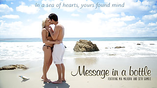 Mia Malkova & Seth Gamble in Message In A Bottle Video