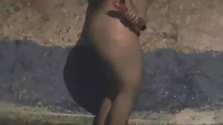 bulging booty in spa 69 8