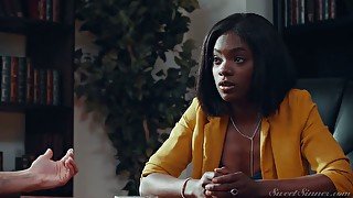 Zealous black GF Ana Foxxx gets her too hungry slit banged missionary