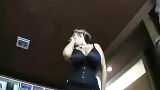 Strict mommy handjob