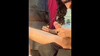 Blue wave cum shot 9 inch dick big cock bbc black cum spray cum fountain latino huge cumshot blast