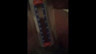 Penis enlargement Bathmate workout 7-23-19 building world's Thickiest cock!