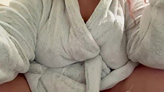 FIRST PUBLIC SQUIRT💦💦 (quick session before I get caught) 