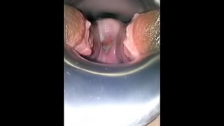 NYC thot Speculum play while ovulating p1