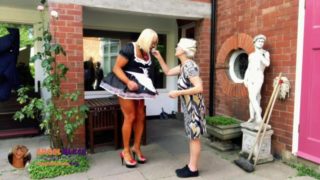 Angel Black fantasy sissy encouraged to take viagra and in chastity