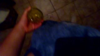 Cook piss during work