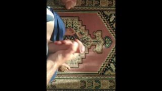 Handjob dick at home