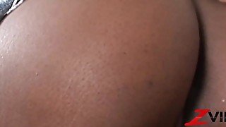 ZVIDZ - Busty Ebony Pure Shuga Sucks BBC Before Hard Fucking