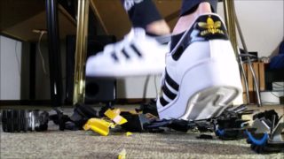 Toycar Crushing with Adidas Superstar Bold (Trailer)