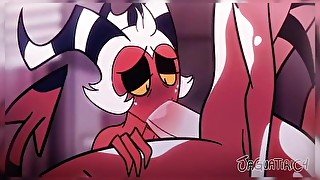 Helluva Boss Blitzo fucking gay Moxxie