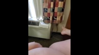 Almost check out time. Had to leave a present.