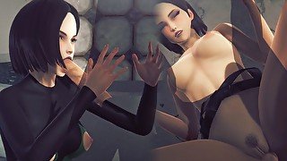 [VALORANT] Viper sucking it deep (3D PORN 60 FPS)