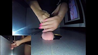 Gloryhole Condom off Creampie