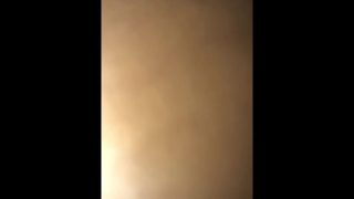 Big black booty takes her toy and my white dick