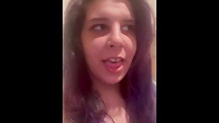 For my fans here is me in the shower with clothes slowly taking them off for u to watch