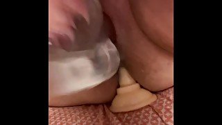 Upclose Solo Female Creamy Masturbation