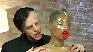 Kinky dude fucks sex-hungry Latex bitch Jessica Creepshow