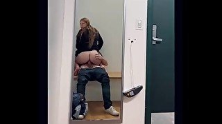 18 YEAR OLD GETS NAUGHTY IN A DRESSING ROOM