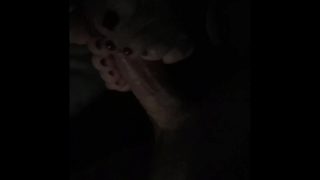 Sexy ass foot job