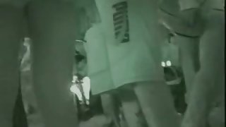 Upskirt view of juicy asses on a night out