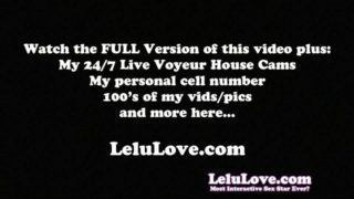 Lelu Love-Catsuit FemDom CBT Denial