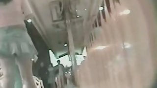 Sexy Asian ass gets recorded by an amateur voyeur in Tokyo city