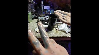 Rob Stone gets the 2 minute Squirt on Precious