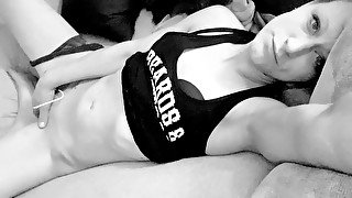 Soooo hot!! Shy solo female reaches toecurling orgasm while staring you right in the eyes