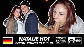 PUBLIC 69: IN PARK, this BAVARIAN BRUNETTE gives BLOWJOB and I LICK her!!! Steven Shame Dating
