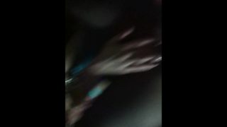 Russian amateur Sveta caresses herself through tights