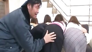 Homeless Perv vs Hypnotized Girls!