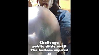 Get high and dildo in public (got caught)