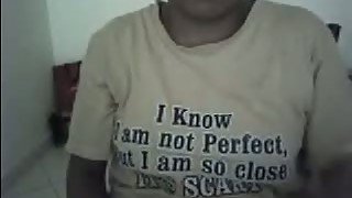 Amateur Indian milf aunty flashes her big boobs on webcam