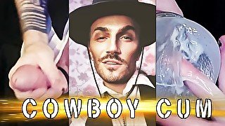 Cowboy Smashes Stroker Fleshlight Play