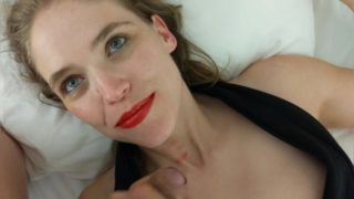 Gorgeous Female Orgasm - Button Cums to The Scent of Tip's Penis