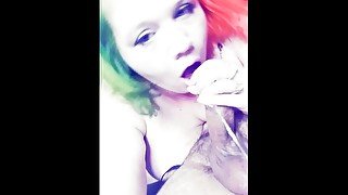 Bbw beauty cant resist dick