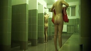 Hidden cameras in public pool showers 681