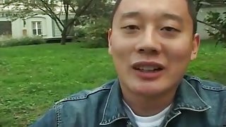 Asian men taste white girls 39