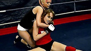 Nude Fight Club Presents: White Angel vs Leyla Black