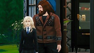 LUNA AND HAGRID - ( Animation 3D W/Sound )