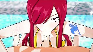 【FT エルザ2】エルザ2がフェラチオで搾り取ってくれるだけ